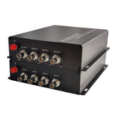 Professional 4 channel 3G-SDI HD-SDI Fiber Converters,Uncompressed HD Video Audio transmission by Fiber,Singlemode up to 20Km Support 3G SDI, HD SDI Camera